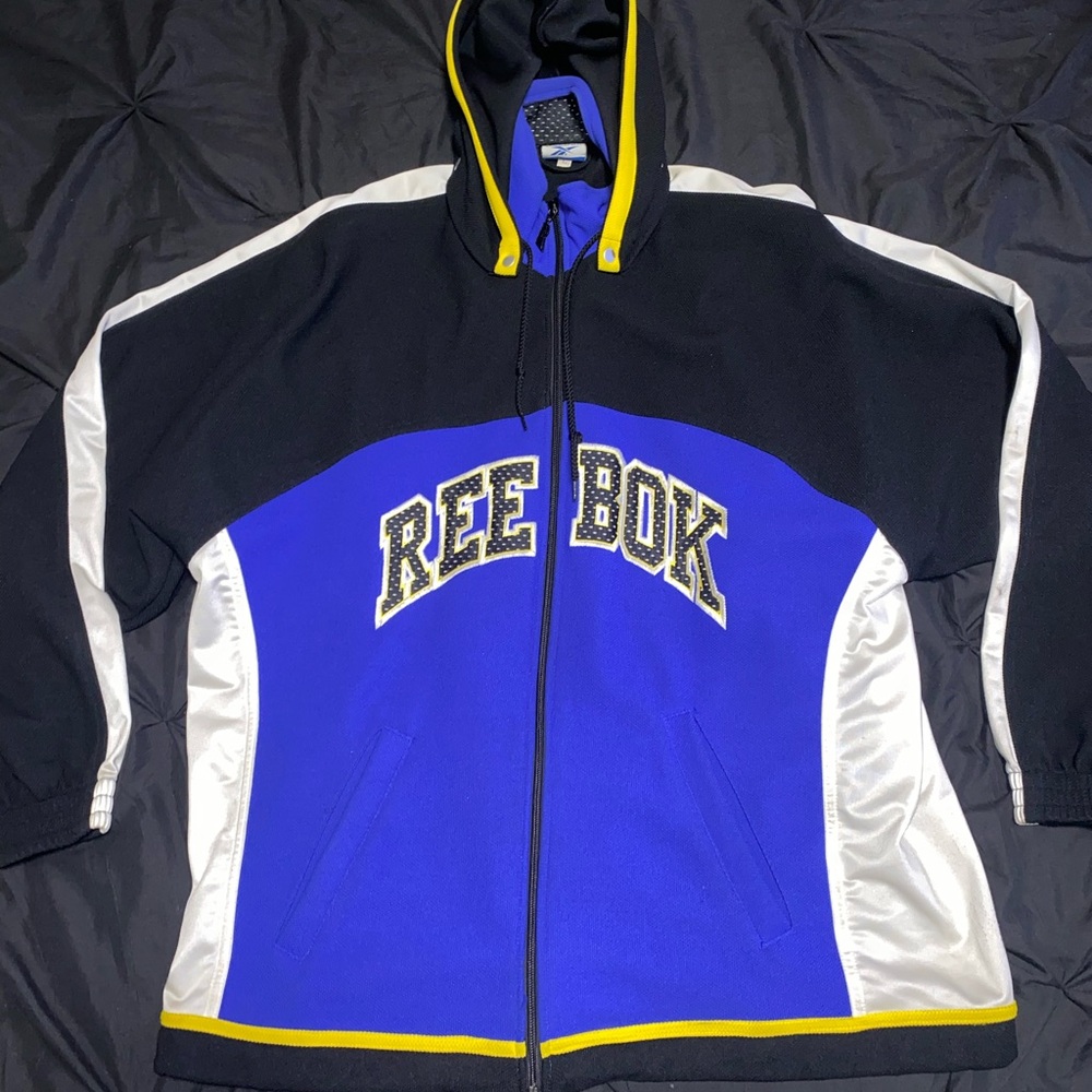 90s Reebok Men’s Retro Zip Up Hoodie | Reebok |